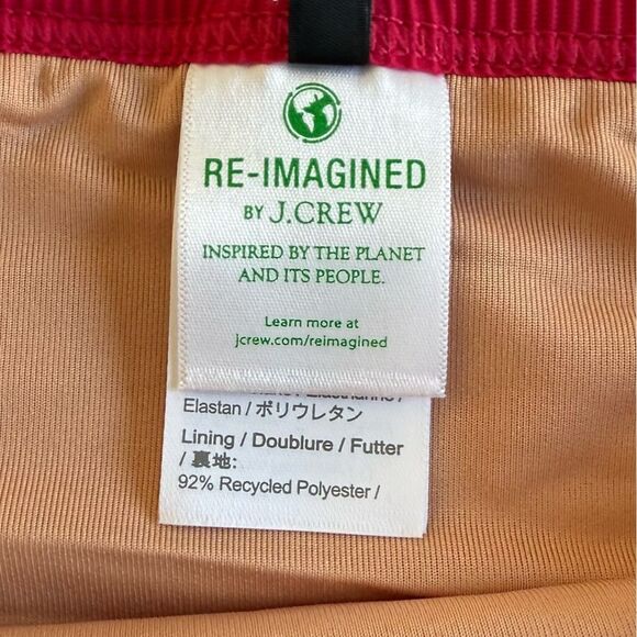 NWT J. Crew Ribbed-trim Hipster Full-coverage Bikini Bottom Size Large - Picture 4 of 8